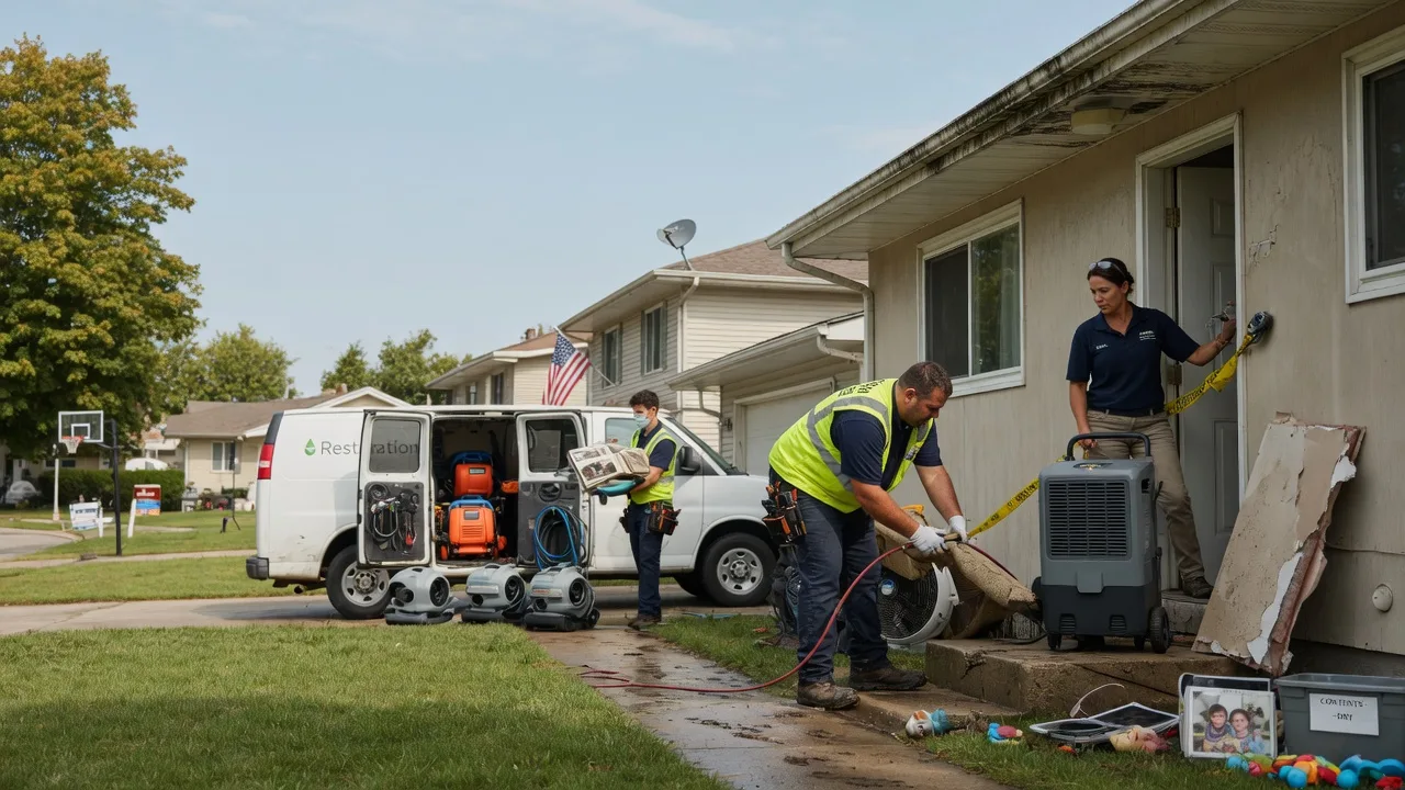 Water Damage Restoration in Eldorado, IL near me